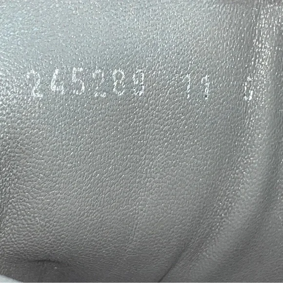 Gucci High Top Shoes Mens Size 11 Gray White Suede Leather Made In Italy Luxury - Picture 5 of 15